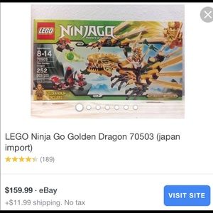 Other - Legos ninjago 70503 never open Other - Legos ninjago 70503 never open